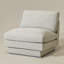 Fauteuil de chambre rembourré 34 po-133353250
