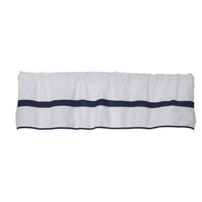 Massingill Cotton Blend Tailored Window Valance