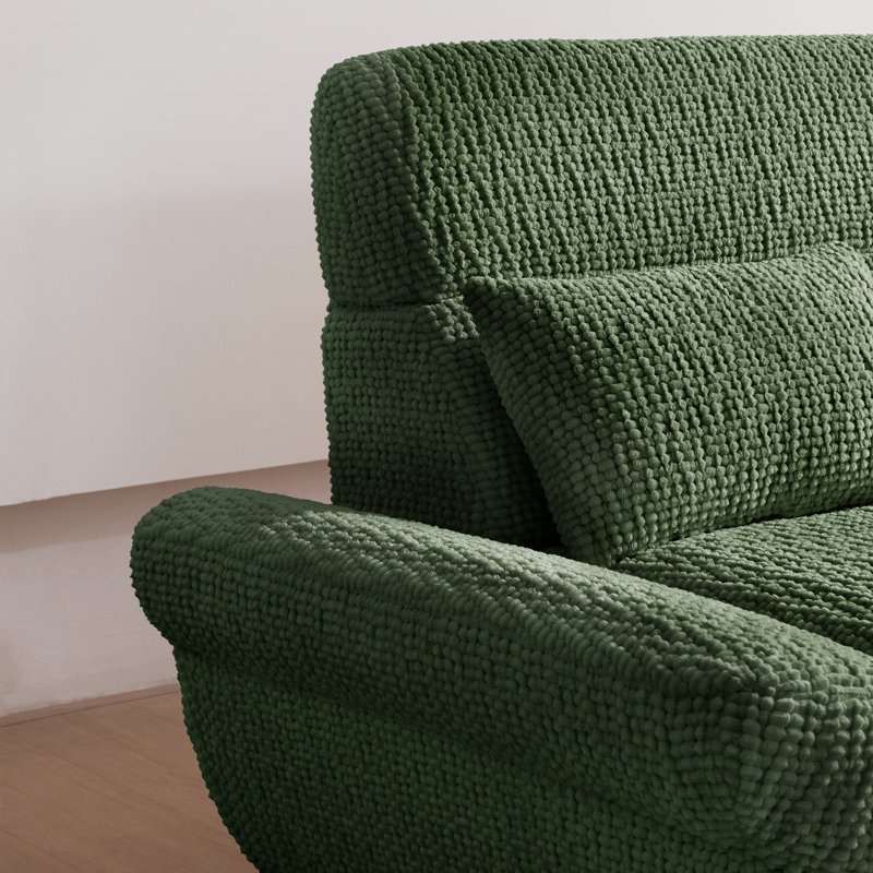 Causeuse en velours côtelé Cloud Couch, Vert