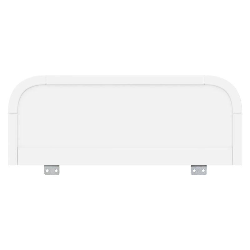 Twin/Full Bed Guardrail, White