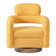 Sousan Swivel Chair With Round Storage Ottoman 2-Piece Set