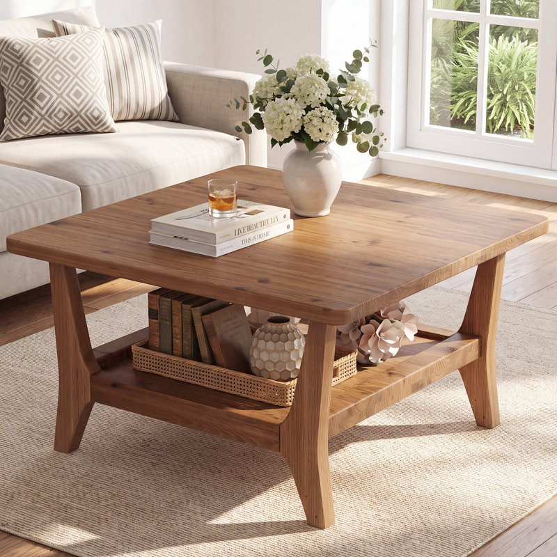 Solid Wood Coffee Table