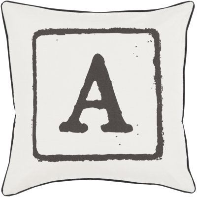 Housse de coussin en coton