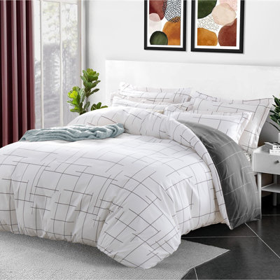 Microfiber Duvet Cover Set with Pillowcases