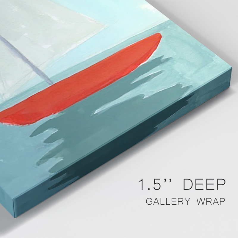 Petite voile II - impression sur toile tendue, H 60 po x l 40 po x P 1 po