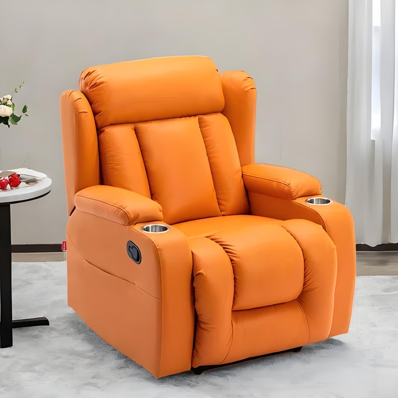 Phillipsburg, Orange Faux Leather