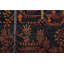 Rug & Kilim’s Tribal Rug In Navy Blue, With Colorful Floral Patterns-362377247