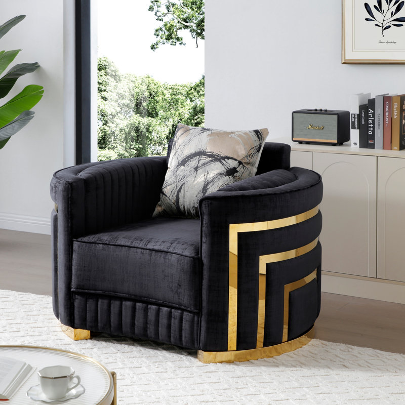 Chaise Soledad G00523A-C, noir
