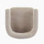 Fauteuil d'appoint rembourré Boucle-100205299
