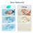 Memory Foam Mattress Topper With Anti-Slip Bottom-378687931