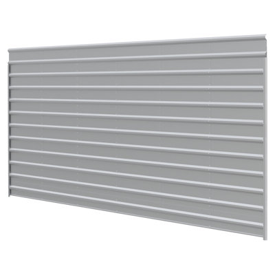 Ensemble de mur latéral simple 29X9 pour abri en acier 29 'de long