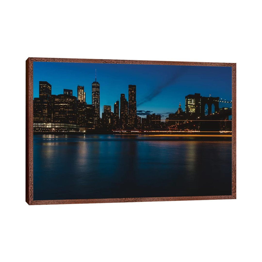 New York Lights II by Bethany Young - Photograph on Canvas