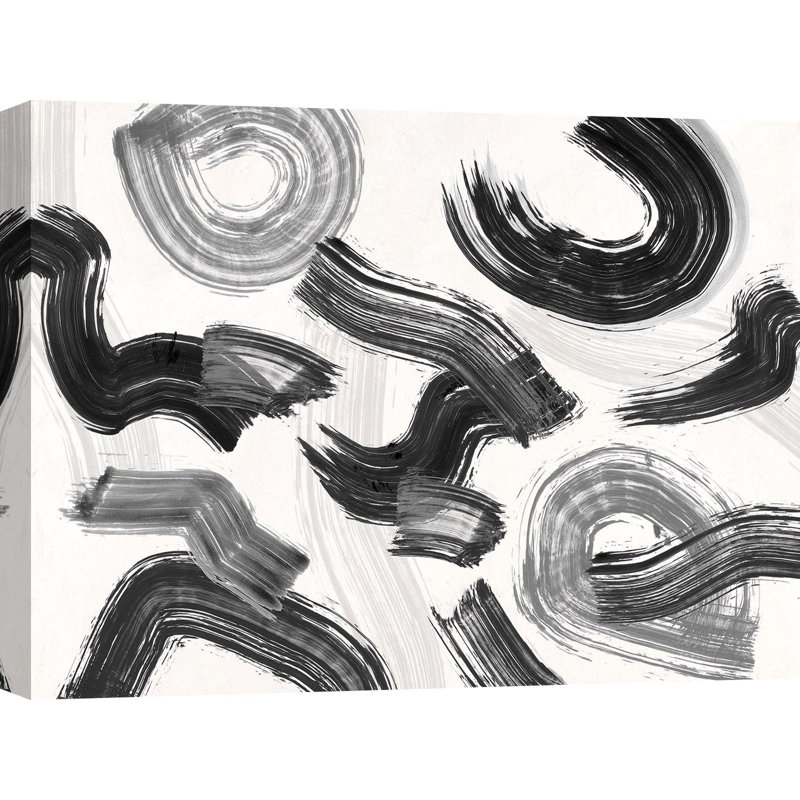 Happening by Haru Ikeda - Wrapped Canvas Painting, 60cm H x 80cm W  x 4cm D