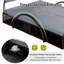 Lit de jour avec structure en acier Cadeo 72,83 "avec coussins, table d'appoint cachée-234856193