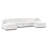 Davos Upholstered U-Shaped Sectional