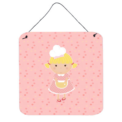 Décoration murale blonde baker