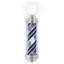 Wall-mounted LED Light Barber Pole with Bright Rotating Strips