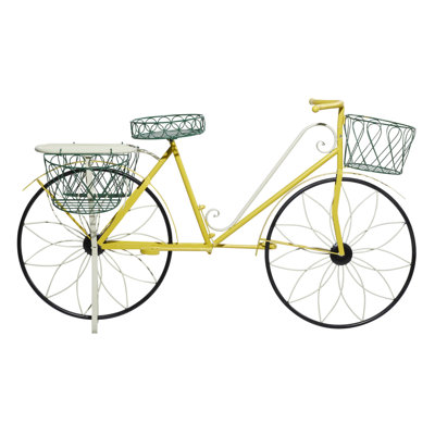 Support de plante en forme de bicyclette en métal Lutie