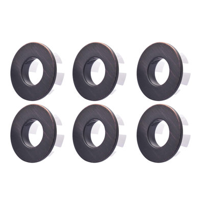 1,22 po Garniture de vasque en laiton avec couvercle de trop-plein pour lavabo et bouchon de trop-plein (bouchons de 6)