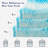 Molley 2"in Memory Foam Mattress Topper 5-Zone Pressure Relief Support Pad,Full,Blue-280264993-280265004