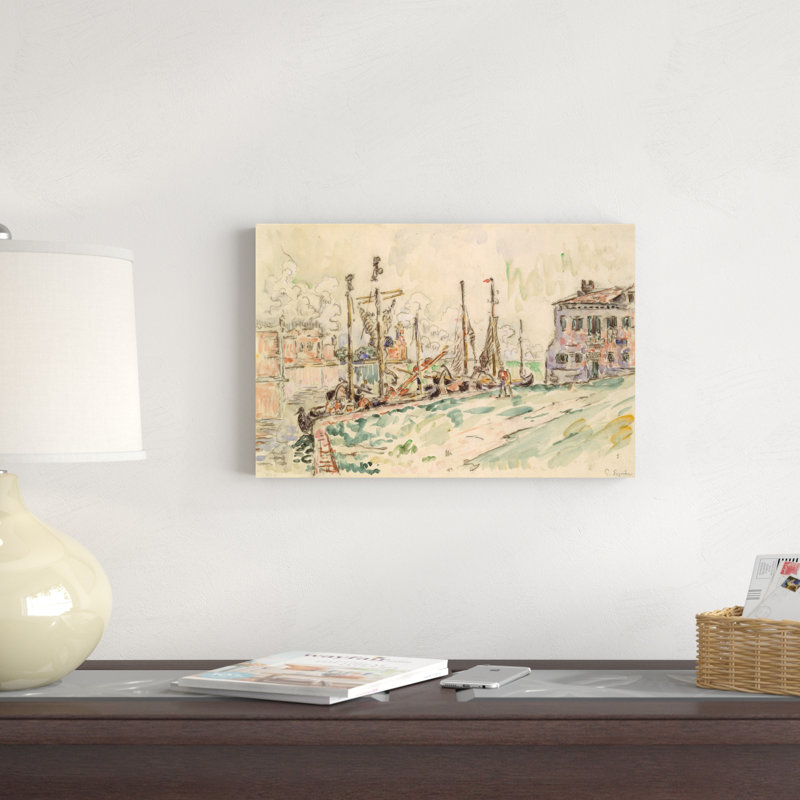 «Venice», peinture sur toile, H 8 po x l 12 po