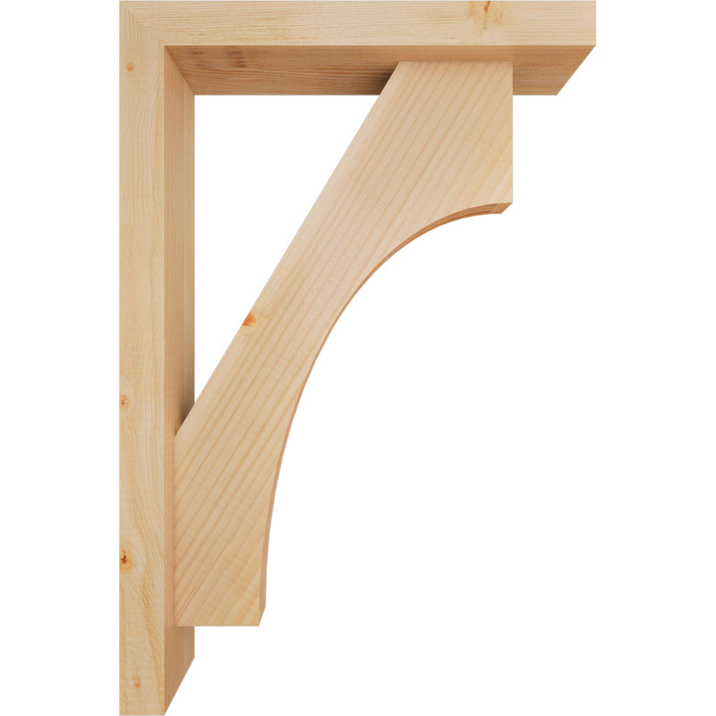 Support Westlake Block avec support décalé, 24x16, Sapin Douglas de l 3 1/2 (lisse)