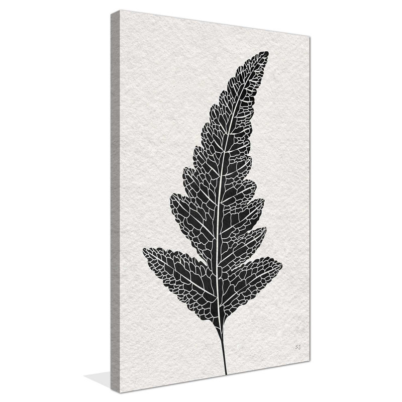 «Forest Fern I» par Susan Jill - impression sur toile tendue, L 18 po x H 30 po, Toile tendue