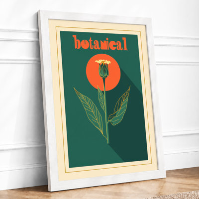 Modernist Botanical - Framed Print