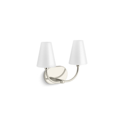 Kohler Kernen 2-Light Armed Sconce