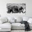 Famille d'éléphants, reproduction de photo-31476862-31935657