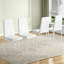 Ensemble de 2 chaises de salle à manger blanches pour la cuisine, chaises d'appoint modernes avec structure en métal robuste