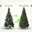 Arbre de Noël pin vert 7,5 pi avec lumières DEL