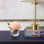 Peony Blossom in Glass Vase-65934996
