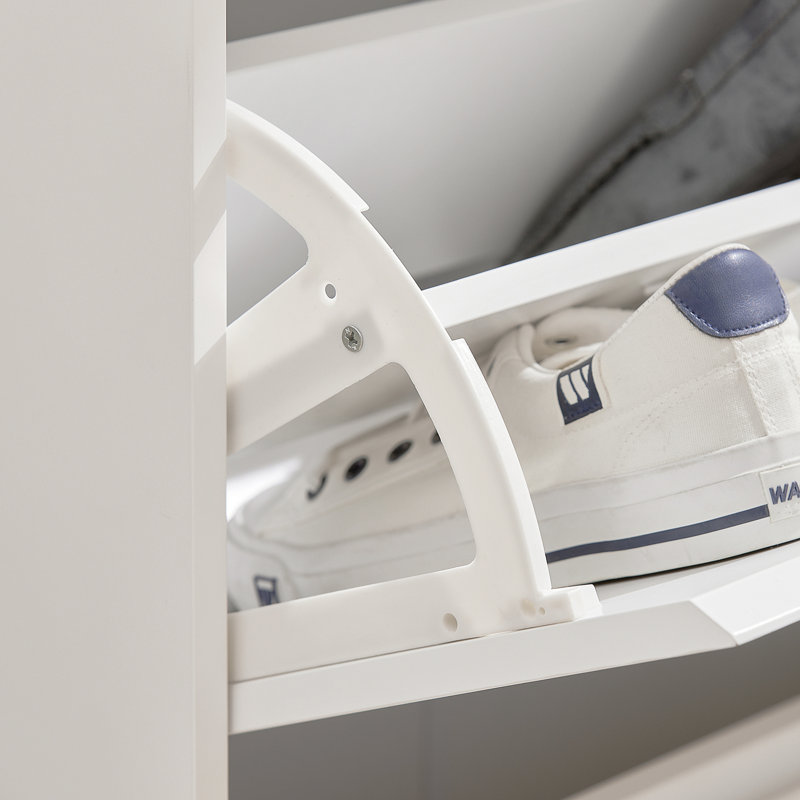12 Pair Flip Down Shoe Storage