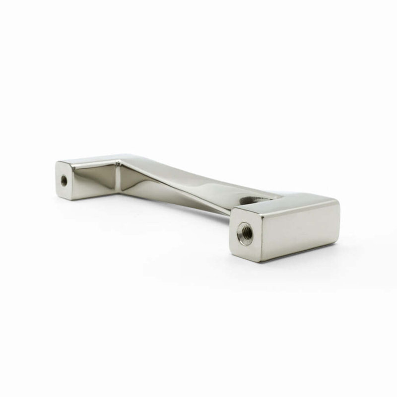Twist Bar / Handle Pull, Satin Brass, 5"