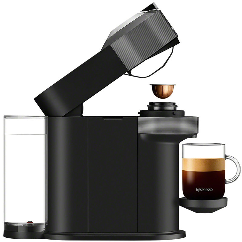 Nespresso Vertuo NEXT Coffee and Espresso Machine by De'Longhi, Gray
