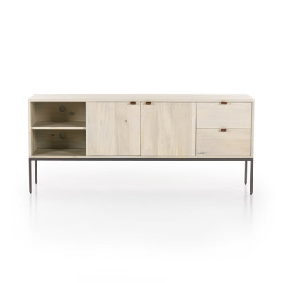 Loki Media Console - Wash Poplar