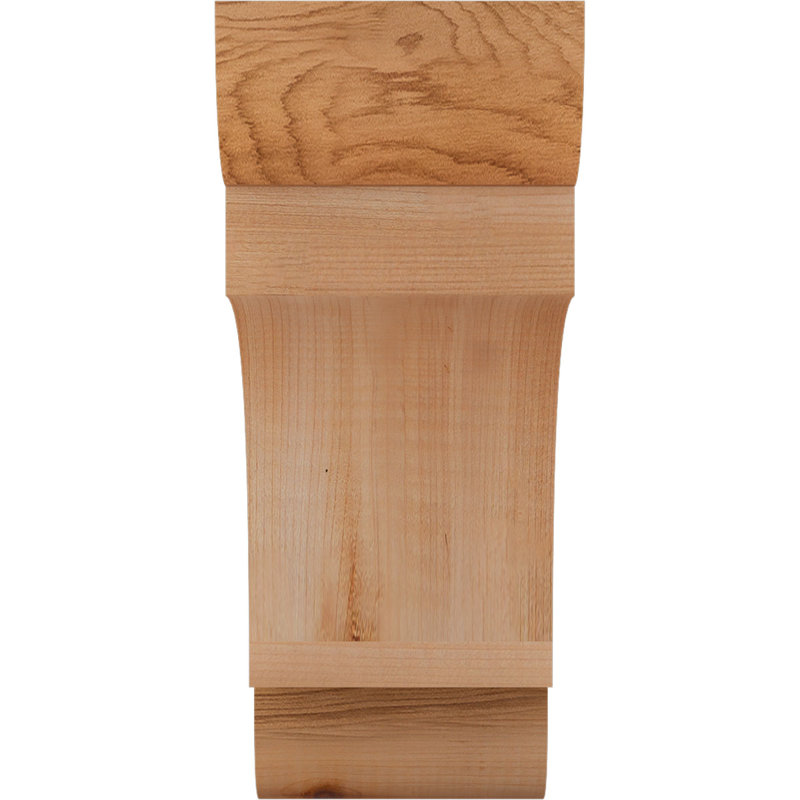 New Brighton Corbel, H 10 po x l 4 po x P 10 po, Cèdre rouge, Sciage brut