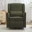 Stylish Swivel Glider Rocking Chair with Recliner, Teddy Fleece Upholstery, and Smooth Gliding Motion for Ultimate Comfort