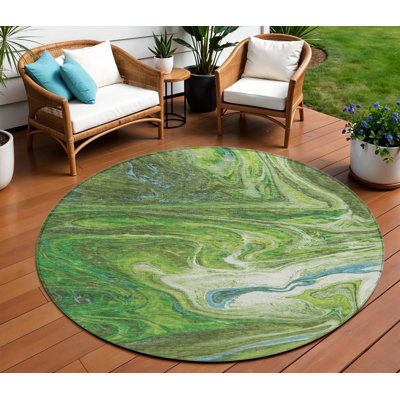 Tapis rond 8 po