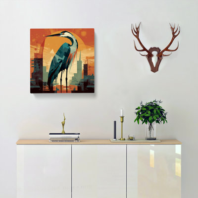 Heron Constructivism - Wrapped Canvas