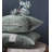 Echo Appliqued Velvet Throw Pillow