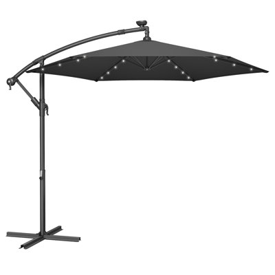 Piqua 300cm Lighted Market Parasol