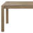 Brown Washed 6-Piece Rectangular Dining Set