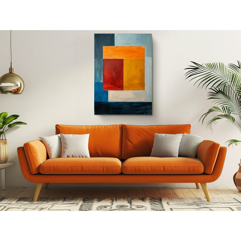 Modern Minimalist Painting Fine Art Canvas Print