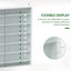 Glass 80 cm W Display Cabinet