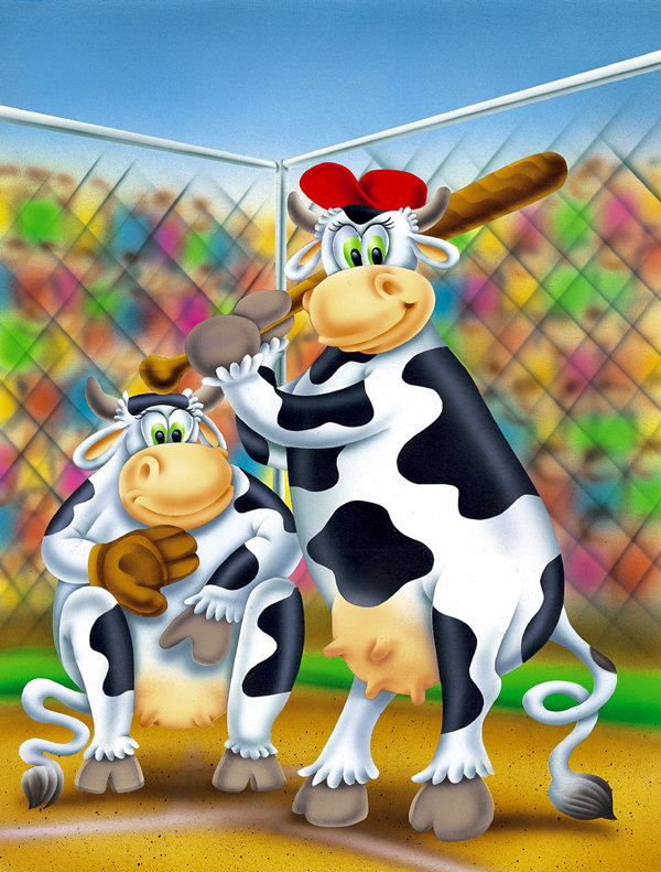 Drapeau de jardin Heather Cow
