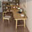 Burlywood Rectangular Solid Wood desks-1915326010