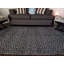 Tapis gris-beige en coton tissé à plat à la main à motif géométrique Siggers-1647240215-1647240214