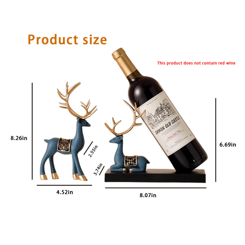 Support à vin Blue Deer